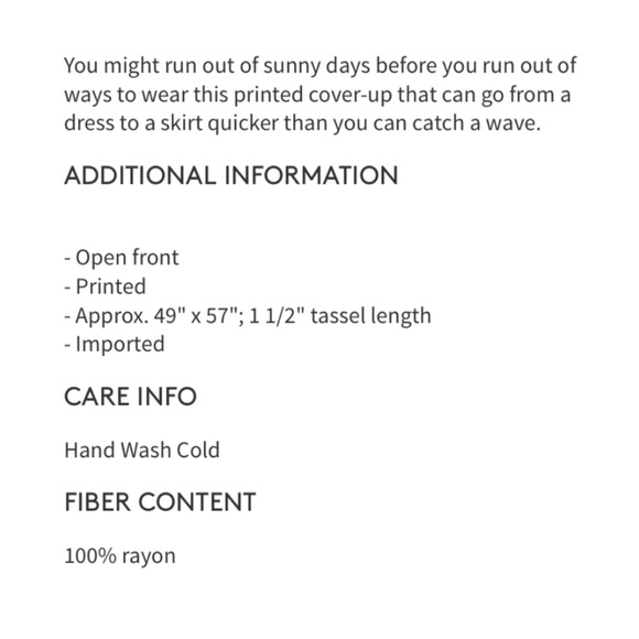 Maaji Pareo Kimono Cover-Up - Picture 4 of 6